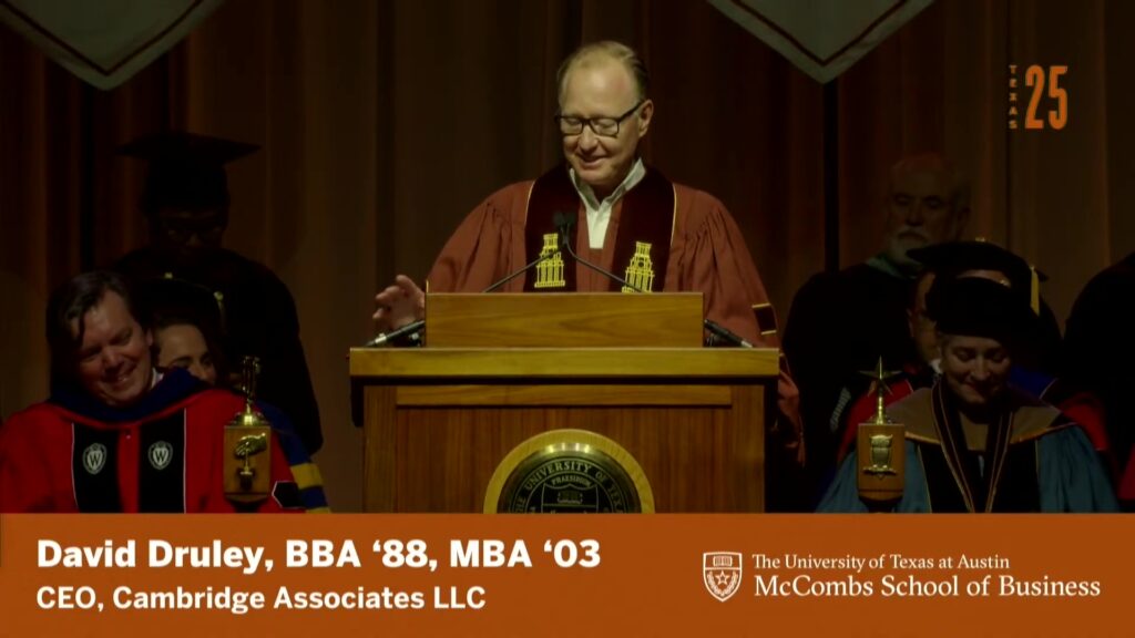  CEO David Druley Gives Commencement Address to Alma Mater Featured Image